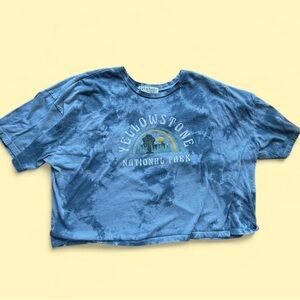Blue Yellowstone National Park T-Shirt